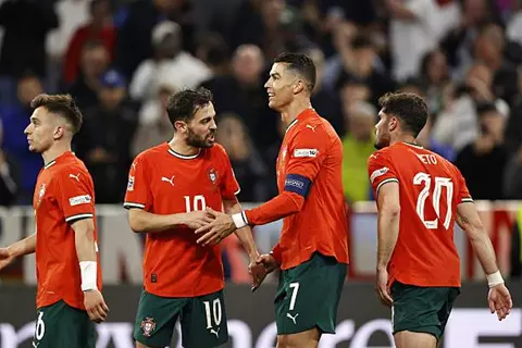 هزمت ألمانيا في 5 دقائق.. البرتغال إلى نهائي دوري الأمم الأوروبية (فيديو)